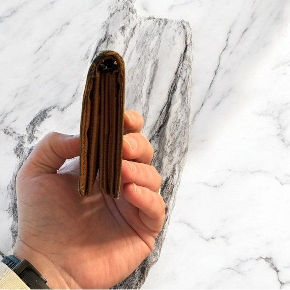 Louis Vuitton Authentic Vintage Monogram Popup Marco 98 Snap Wallet Wristlet - Picture 5 of 12